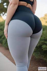 iMake.porn - Fat, chubby thighs, yoga pants