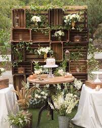 Rustic Photo And Sweet Corner Background Simple Ideas With The Beautiful Result Outdoor Wedding Decorations Wooden Crates Wedding Bridal Musings Wedding Blog