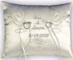 Personalised Wedding Ring Cushions Great Gift Personalized Wedding Rings Ring Pillow Wedding Wedding Ring Cushion