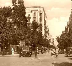 تقاطع شارع قصر النيل وشارع المدابغ شارع شريف حاليا القاهره عام 1929 Reem Old Egypt Egypt Civilization Egypt History