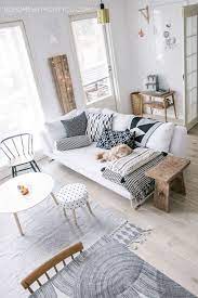 For instance, the swedish dishcloths are adorable, but they are also functional. A Peaceful Room Living Room Scandinavian Home Living Room House Interior