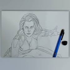 Scarlett ingrid johansson (/ dʒ oʊ ˈ h æ n s ən /; Archanavs Black Widow Sketch Scarlett Johansson Outline Facebook