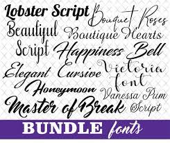 Click to find the best 385 free fonts in the sports style. Bundle For Cricut Bundle Cursive Font Svg Font Svg Cricut Font Etsy