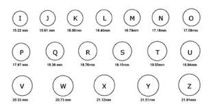 40 Factual Measure Ring Size Online Chart
