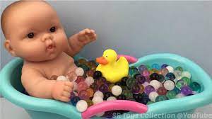 Choose your favorite skittles bath towels from thousands of available designs. Fun Learning Colors With Baby Doll Bath Time In Water Beads Jelly Balls Pretend Play For Children Baby Dolls Learning Colors Dolls