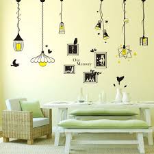 Wall stickers are typically made out of vinyl or a form of laminate with adhesive. Restaurant Dining Room Decorative Wall Stickers Creative Droplight Photo Frames Wall Decals Price In Uae Souq Uae Kanbkam