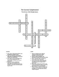 Many people have gained enlightenment. Enlightenment Crossword Worksheets Teaching Resources Tpt