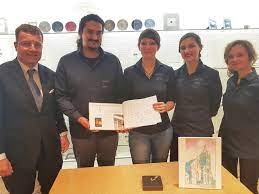 Adolf laufer gmbh & co. Kleiner Kirchturm In Silber Fur Den Himmel Uber Minden Himmel Uber Minden St Marien Kirchengemeinde Minden