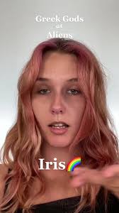 Greek Gods as Aliens pt 2🌈👽 #makeuplooks #greekmythology  #irisgoddessoftherainbow #alienmakeup