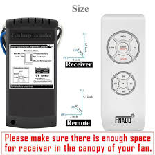 Fnado F2u Universal Ceiling Fan Lamp Remote Controller Kit And Timing Wireless Remote Control For Ceiling Fan For Home Offi Fan Lamp Ceiling Fan Remote Control
