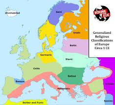 What's included with the printed version:*blank map with 4 questions for students to answer (2 pages, ad and ce versions included, un. Simon Kuestenmacher On Twitter History Of Religion In Europe First Map Shows How Paganism Ruled In The Year 1 Ad Second Map Shows How Christianity Spread Throughout Europe Over Time Very Cool