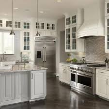 Are there any light grey kitchen cabinet ideas? Classic Installation Custom Kitchen Cabinets Kitchen Cabinets The Home Depot
