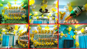 Of course, such an important event, such as the 18th, must also be celebrated. Birthday Decoration For Sister 18th Birthday Surprise Ideas For Sister Het Decor Youtube