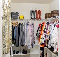 Next, run the vacuum or sweep and mop the floor. Making The Most Of A Shared Master Closet Polished Habitat