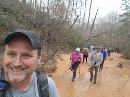 Hiking at Providence Canyon State Park in Georgia