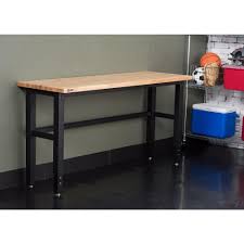 Trinity 6 Ft And 1 4 Ft Corner Workbench With Storage Adjustable Height Workbench Work Table Workbench With Storage