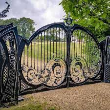 We have taken our years of experience and knowledge of the gate industry and applied it towards the design and construction of our residential. Antique Beautiful Wrought Iron Double Swing Garden Gates For Sale From China Supplier Iok 185 You Fine Sculpture