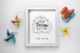 Free Cute Kids Dinosaur Frame Mockup Styled Desktop Psd Free Psd Mockups In 2020 Design Mockup Free Stationery Mockup Psd Mockup Template