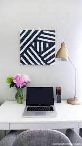 Bedroom Wall Diy Black And White Wall Decor Diy Modern Black And White Abstract Art With Images Diy Wall Painting Dorm Diy Diy Dorm Decor