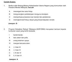 Seksyen A Tips Ujian Kerajaan 2021