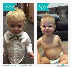 Jonesys First Haircut Posted From Before And After Camera For Iphone Baby Boy Haircuts Kid Boy Haircuts Boys Haircuts