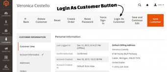 He can't be able of login, it has to be like this account doesn't exist. Magento 2 Login As Customer Extension Magefan