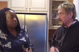 After news reports of john mcafee's death surfaced on the internet, many people have been asking a lot of questions about his personal life, including his wife and children. K6eif5qhwxdtlm