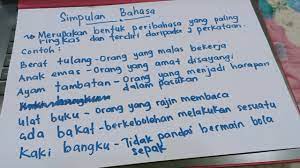 Check spelling or type a new query. Simpulan Bahasa Youtube