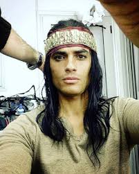 Nik Xhelilaj, foto nga xhirimet e filmit “Winnetou”