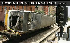 El juzgado de lo penal número 6 de valencia acoge este lunes la que previsiblemente será primera y última jornada del juicio por el accidente de metrovalencia de julio de 2006, en el que fallecieron la asociación de víctimas del accidente del metro del 3 de julio (avm3j) había reclamado inicialmente. Accidente De Metro En Valencia Elmundo Es