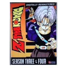 The ninth and final season of the dragon ball z anime series contains the fusion, kid buu and peaceful world arcs, which comprises part 3 of the buu saga.it originally ran from february 1995 to january 1996 in japan on fuji television. Dragon Ball Z Seasons Three Four Dvd Walmart Com Walmart Com