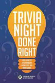 So, whether you're trying to increase your knowledge or beat everyone at next week's game night , learning this list of facts is beneficial. We Don T Know Either Trivia Night Done Right Trivia Book Questions For Adults Trivia Night Kit For Fans Of Uncle Johns Bathroom Reader By City Trivia 2019 Trade Paperback For Sale