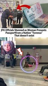 Jfk Airport Mysterious Passport Story | TikTok