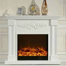 The vividflame electric firebox mimics the look of a real fire, but does not require a chimney or vents and plugs into a standard outlet for. Decorating Corner Fireplace Mantel With Electric Fireplace Heater Buy Decorating Corner Fireplace Mantel Electric Fireplace Heater Electric Fireplace Product On Alibaba Com