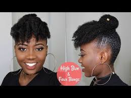 Then, use a curling wand to curl the other side of your hair. At Home Natural Hairstyles Hairstyle Directory