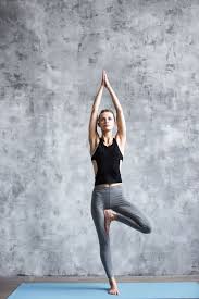 Yoga Woman Tree Pose Yoga Women Tree Pose Yoga Tree Pose