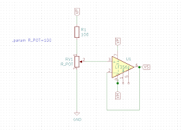 Logarithmic potentiometer and linear potentiometer. Basic Potentiometer Simulation Simulation Ngspice Kicad Info Forums