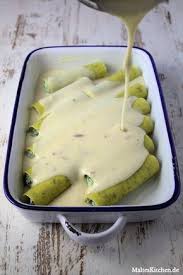 Cannelloni Mit Spinat Ricotta Mascarpone Fullung Rezept Ricotta Rezepte Lecker