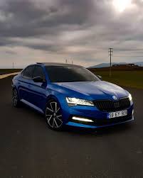 Skoda Auto Official On Instagram Highway Star The Skoda Superb Sportline Thanks For The Shot Sportline Blue Superb In 2020 Skoda Superb Skoda Skoda Auto