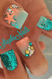 Ombré nails are perfect for creating a modern everyday look or to celebrate special occasions. 50 Best Mermaid Nail Arts To Express Your Personality