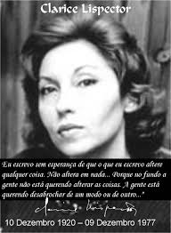 Aniversário de Nascimento de Clarice Lispector