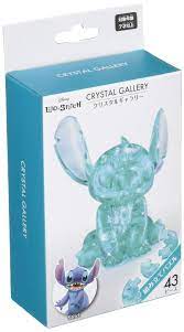 Lilo and stitch crystal puzzle. Hanayama Disney Crystal Gallery Hawaiian Blue Stitch 3d Puzzle 43 Piece Buy Online At Best Price In Uae Amazon Ae