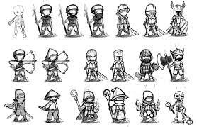Artstation Rpg Character Classes Sketches Dylan Meville Characters Inspiration Drawing Game Character Design Concept Art Characters