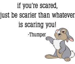 Explore our collection of motivational and famous quotes by authors you know and love. If You Re Scared Thump Quote Bambi Movie T Shirt