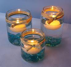 Hochzeit Tischdeko Windlichter Schwimmkerzen Sommer Turkis Diy Anleitung 16 Windlichter Basteln Schwimmkerzen Diy Hochzeitsdeko