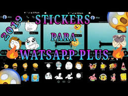 Maybe you would like to learn more about one of these? Como Descargar Stickers Para Whatsapp Plus 2019 Nuevos Stickers Para Whatsapp Plus Youtube