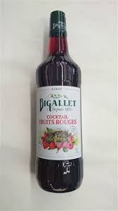 Sirop Cocktail De Fruit Rouge Bigallet 1l Sirops Infusions Et Cafe Epicerie Au Jardin De Johana