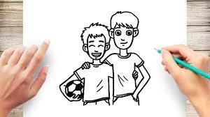 How To Draw Best Friend Step By Step - Youtube