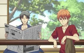 Fruits Basket 2019 Kyo And Shigure Sohma Fruits Basket Fruit Basket Basket