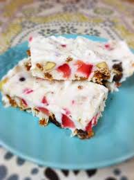 Frozen Greek Yogurt Bars These Will Be Awesome To Have Once It Gets Warmer Healthy Treats Food Snacks